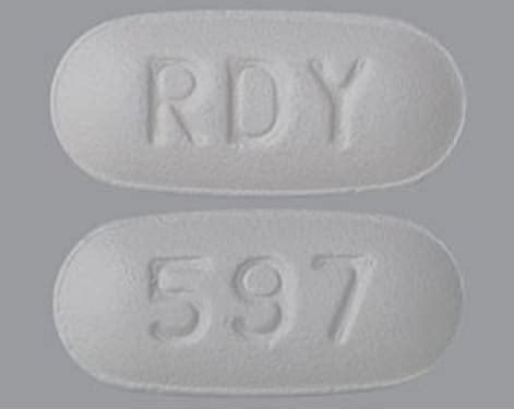 RDY 597 Color Gray Shape Oval View details. 1 / 4. RDY 596. Previous Next. Memantine Hydrochloride Strength 5 mg Imprint RDY 596 Color Orange Shape Oval View details ... . 