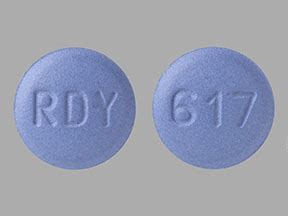 Rdy 617. RDY 617 Color Blue Shape Round View details. 1 / 2. WATSON 861 . Previous Next. Hydrochlorothiazide and Lisinopril Strength 12.5 mg / 20 mg Imprint WATSON 861 Color 