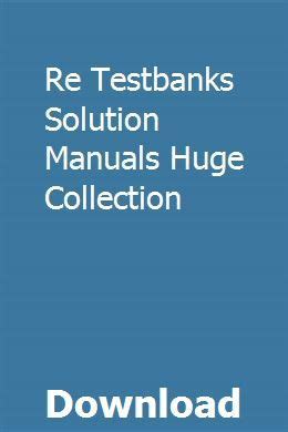 Re testbanks solution manuals huge collection 2. - Rca victor model 9 ey 3 victrola record changer phonograph instruction manual pamphlet.