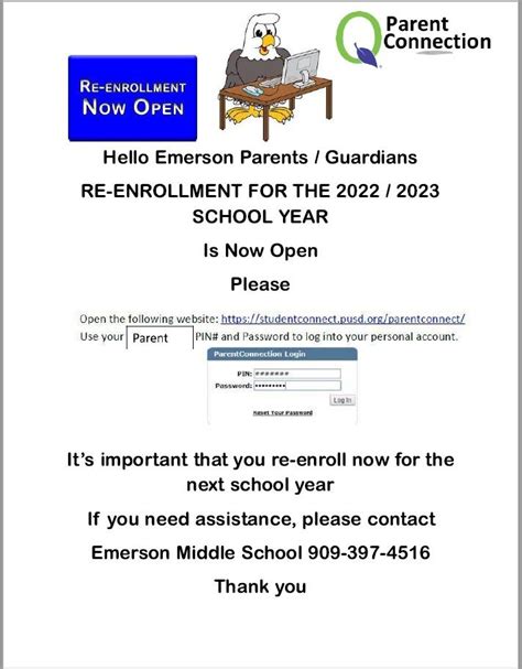 Re-Enrollment - PUSD