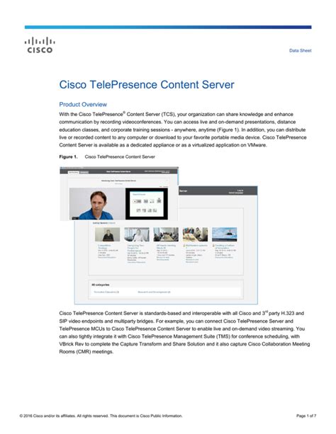 Re-Imaging Cisco TelePresence Content Server