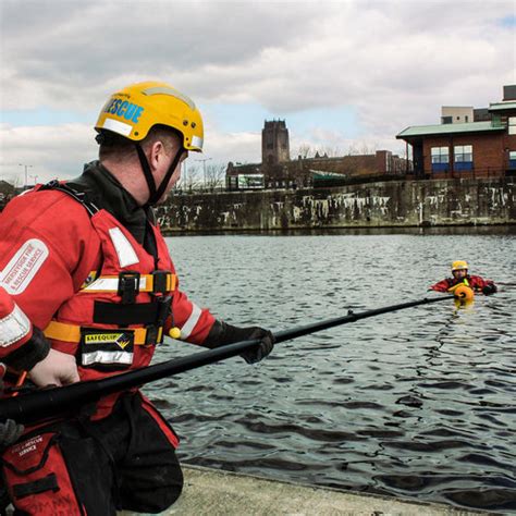 Reach rescue. Manufactured using the highest grade carbon fibre. Our Rescue Poles are manufactured using multiple layers of the highest grade carbon fibre giving the system outstanding strength, rigidity and light weight. Having a lightweight but strong system gives the users control and confidence in the pole which ensures accuracy and speed in vital rescues. 