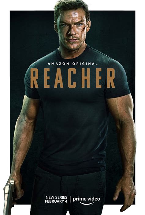 Reacher tv series. Marla Sten. In Season 1 (adapted from the first Reacher novel "Killing Floor"), Reacher travels to the town of Margrave, Georgia, and finds himself arrested for a murder that he didn't commit and is possibly part of a larger conspiracy. The entire 8 episode first season was released on Amazon Prime on February 4, 2022. 