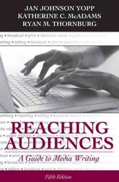 Reaching audiences a guide to media writing fifth edition. - Electromagnetics branislav m notaros solution manual.