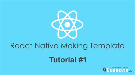 React Native Making Template NativeBase Tutorial 1 YouTube