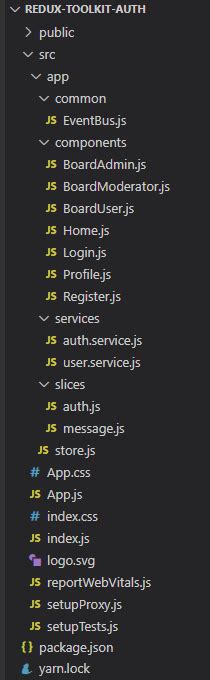 React Redux Toolkit Authentication & Authorization example BezKoder
