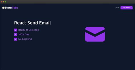 React Send Email Free And Without Server/Backend HeroTofu