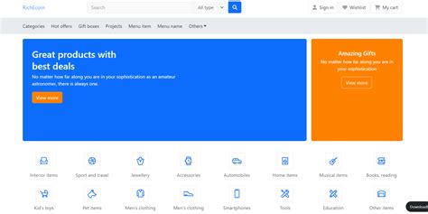 React Website Template Home Page 3 Therichpost