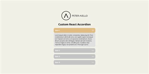 React accordion github.  Contribute to moxystudio/react-accordion develop...
