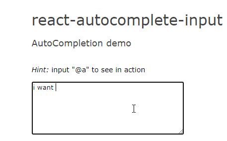 React autocomplete wrapperstyle.  autoFocus: A boolean.  By default, it will ...
