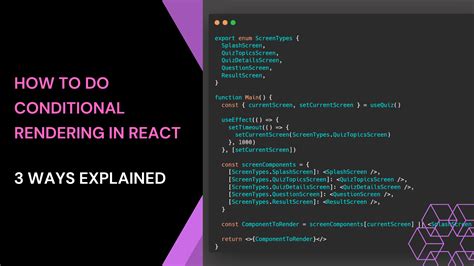 React conditional render multiple elements. .  ...