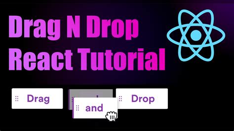 React drag and drop. 06 Mar 2023 ... In this video I will show you how to build a drag and drop project using reactjs (no need to install 3rd party libraries) and can run ... 