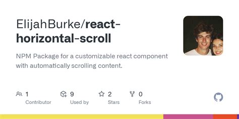 React horizontal scroll npm.  React Auto Glide Customizable component which lets you...