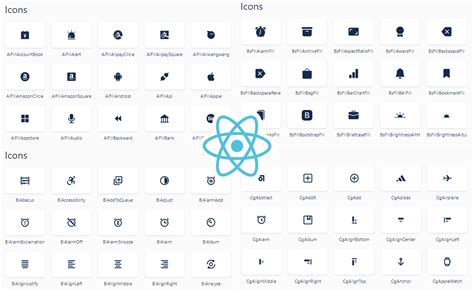React icons library npm.  Start using @iconify/react in your project b...