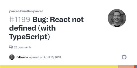 React is not defined parcel.  It includes a first-class development experience with F...