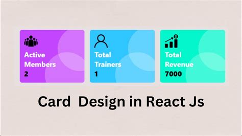 React js card example. JS.  For developers, designers and front-end engineers.  Card C...