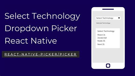 React native picker picker github.  This library exposes a cross-platform ...