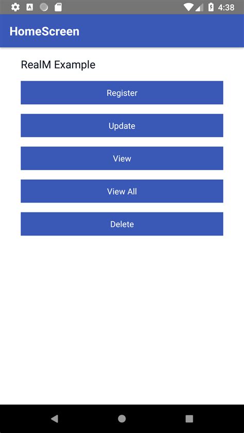 React native realm database example.  It starts with installing the NPM pa...