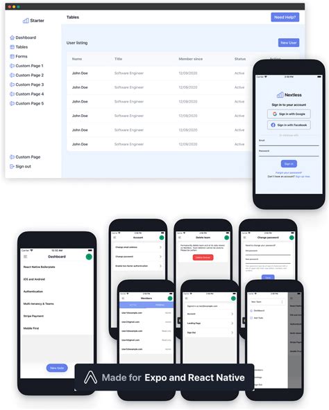React native typescript boilerplate.  React Native Boilerplate is a mobile SaaS boilerpla...