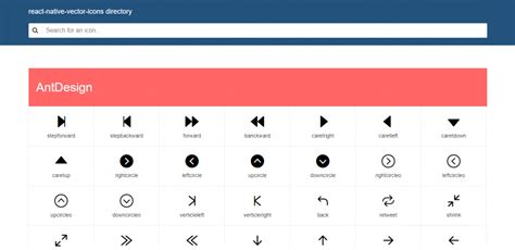 React native vector icons github.  Ideal for embellishing buttons, logos...