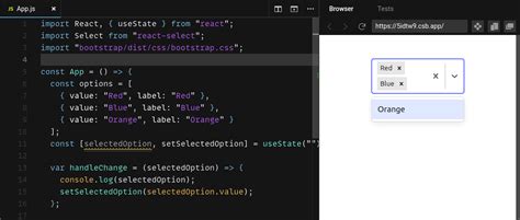 React select form.  Open Code.  This comprehensive guide provides step-by-step...