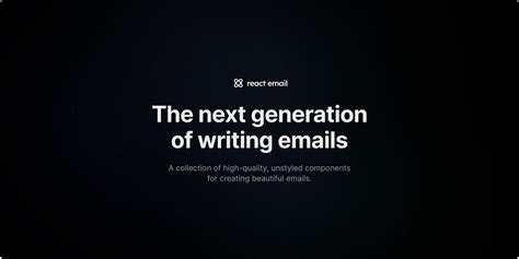 React send email npm.  It reduces the pain of coding responsive emails with dark mode support.  ...