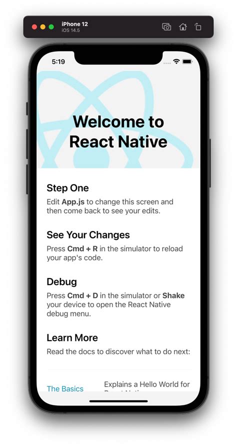 React to react native. React Native is the mobile equivalent of ReactJS used for cross-platform mobile Android and iOS apps, as well as web-based applications. Like ReactJS, React Native provides devs with reusable components to develop and scale mobile apps. 