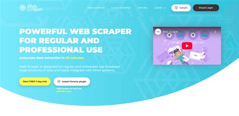 React web scraper.  It enables the extraction of HTML content or text from web pages by ...