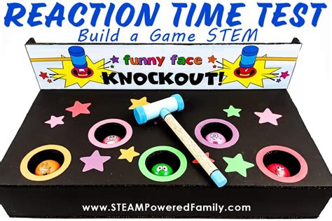 Reaction time game. 