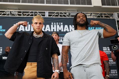 Reactions to Jake Paul vs Hasim Rahman Jr cancellation