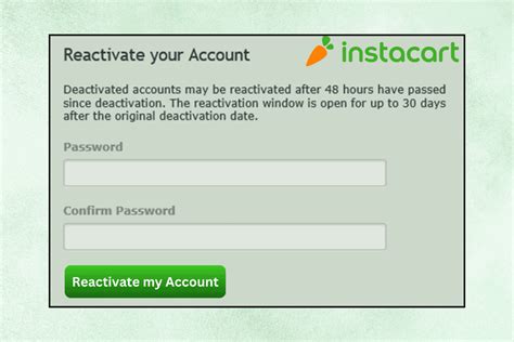 Reactivate instacart account. Things To Know About Reactivate instacart account. 