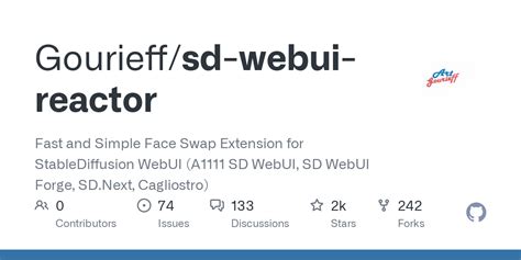 Reactor automatic1111. Next, Cagliostro) - Gourieff/sd-webui-reactor (DEPRECATE...