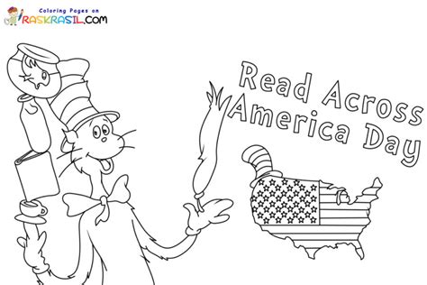 Read Across America Coloring Pages Coloring Pages