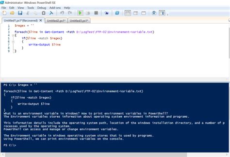 Read File Line by Line in PowerShell ShellGeek