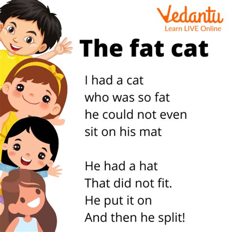 Read My Cat is Fat Poems for Kids Popular Poems for Children