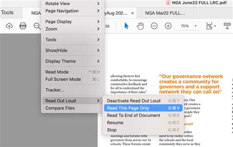 Read aloud pdf reader. Add PDF to Onedrive from desktop PC. Open iPhone Edge, hit "+" to open a new tab, and then enter "onedrive.com" (without quotes). It will bring you to your Onedrive files. Navigate to your PDF and open it. Click the three dots at bottom of the tab, and select Read Aloud. 