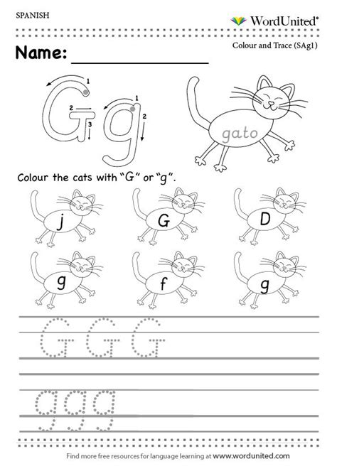 Read and write the Spanish alphabet WordUnited. freeworksheetMFL