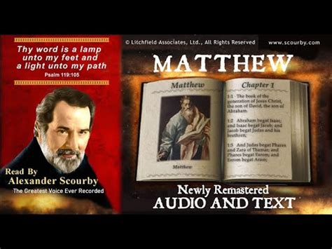 Read by Alexander Scourby AUDIO and TEXT - YouTube