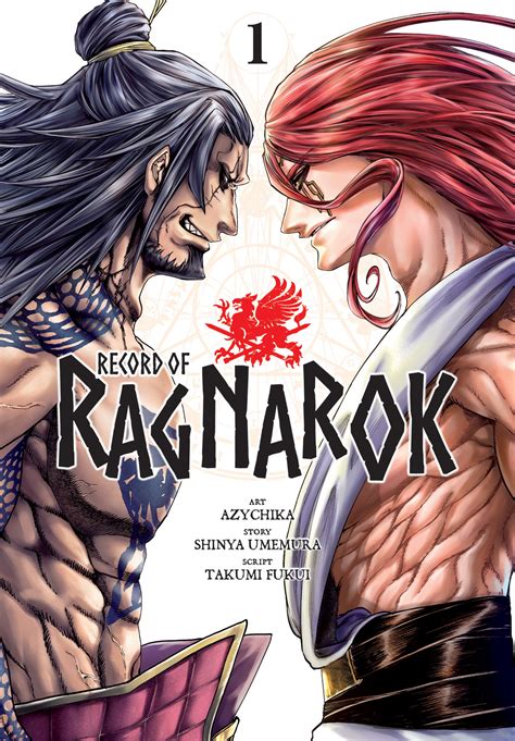 Record of Ragnarok is a Japanese manga series written by Shinya Umemura and Takumi Fukui. It fe­atures captivating illustrations by Ajichika. The series has gained popularity through its publication in Coamix's Monthly Comic Zenon and has also been licensed for an English translation by Viz Media.. 