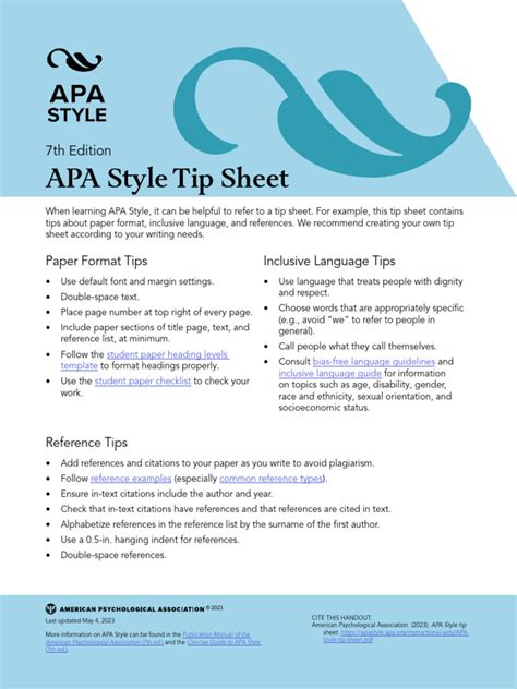 Read the AP style tip sheet