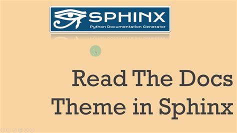 Read the Docs Sphinx Theme — Read the Docs Sphinx Theme …