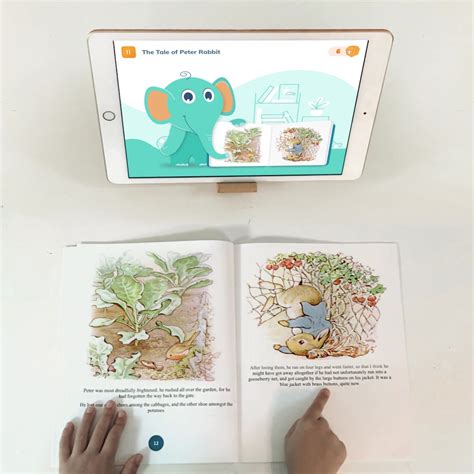 Read with ello. Ello is a revolutionary state-of-the-art interactive reading buddy who listens to your child read out loud. Ello provides support when your child needs help reading, gentle corrections when they make errors, and motivation to keep your child engaged. Appropriately leveled books will be automatically loaded into the app for you! 