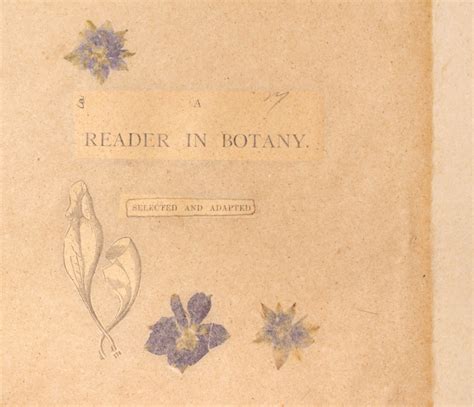 Reader In Botany
