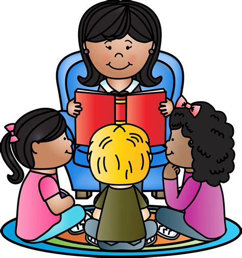 Reading Classroom Clipart