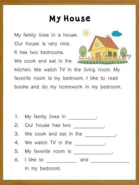 Reading Comprehension For Kids Interactive Worksheet