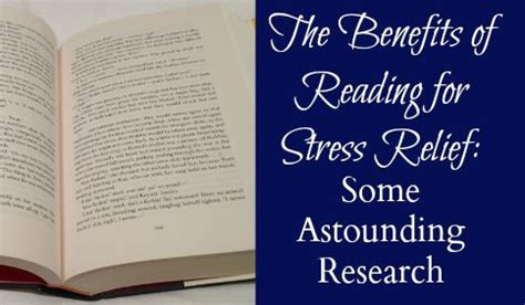 Reading For Stress Relief - Ideas and Insights