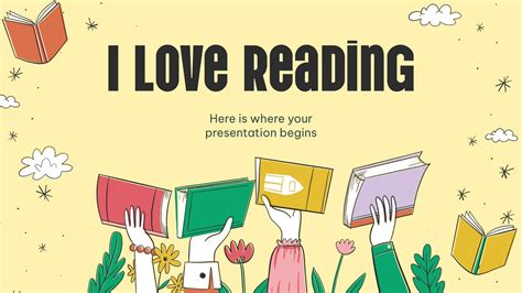 Reading Google Slides Template Creative Google Slides Templates