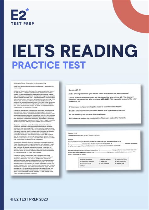 Reading Practice Test 1 Ielts Academic Questions