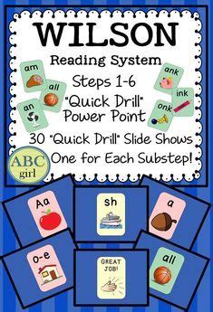 Reading System Steps 16 Distance Learning Quick Drill PowerPoint Wilson reading program