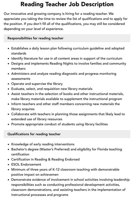 Reading Teacher Jobs in Ct - Apply Now CareerBuilder